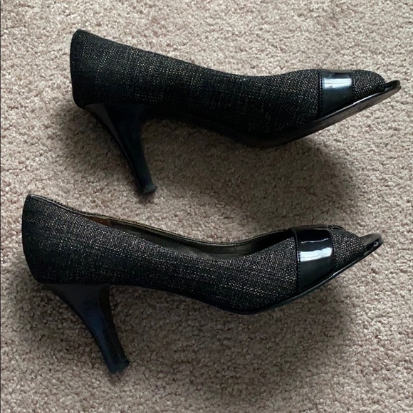 Impo Whistle Ramie Peep Toe Shoe - Picture 2 of 11